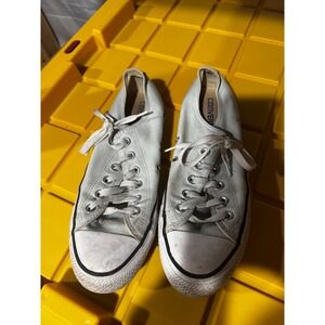 Converse Chuck Taylor All Star Low Top Mint Green Canvas Sneakers Womens 9